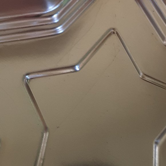 Star Shape Jello Mold Pale Light Pink Copper Preowned Vintage - Picture 9 of 9